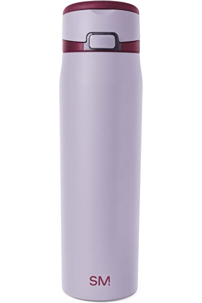 Simple Modern Misa Water Bottle with Ring Stainless Steel Straw Insulated 710...