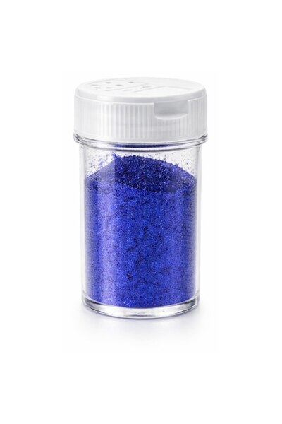 Emart Premium fine blue glitter 7-9g for DIY decorations nails resin paints p...