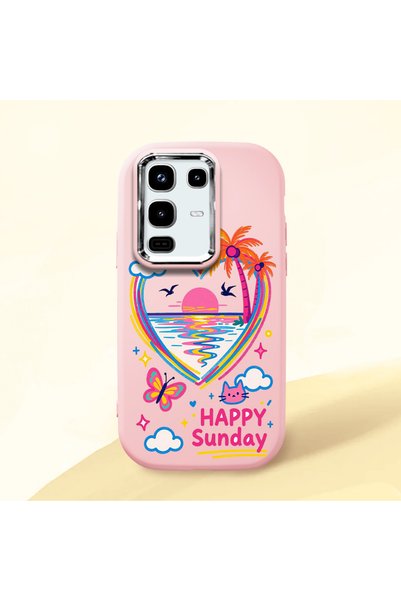 Hontinga Infinix Note 50 Compatible Case Camera Protector Pink Heart Pattern ...