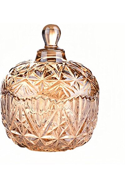 THE WHITE SHOP ذا وايت شوب برطمان تخزين زجاجي ملون مع غطاء، برطمان حلوى كوكيز...
