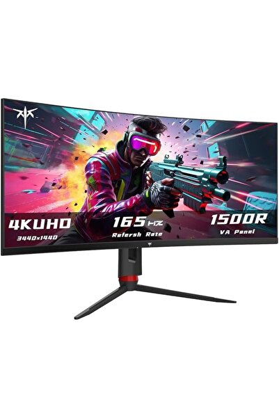 GENERAL شاشة ألعاب منحنية KTC 27 QHD 2K 180Hz جهاز عرض 1440P لوح VA بتقوس A50...