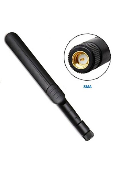 EmAyCenter 2.4GHz 8dBi 16cm Çok Yönlü SMA Erkek Katlanabilir Wifi Anten