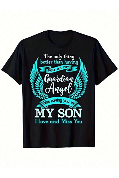 26LIK Plus-Size Men's T-Shirt, Round Neck, Black, Pure Cotton, Suitable All S...