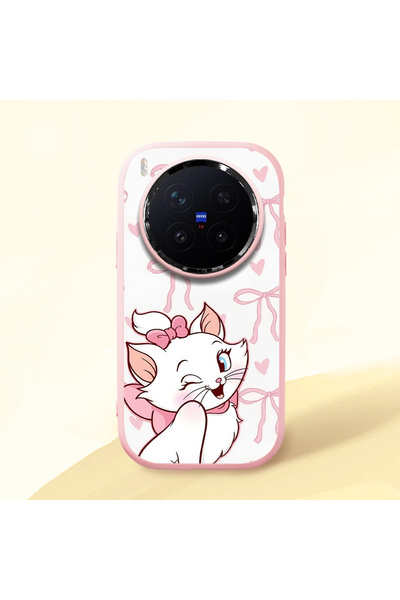 Hontinga Vivo X300 Pro Compatible Case Camera Protective Pink Cartoon Pattern...