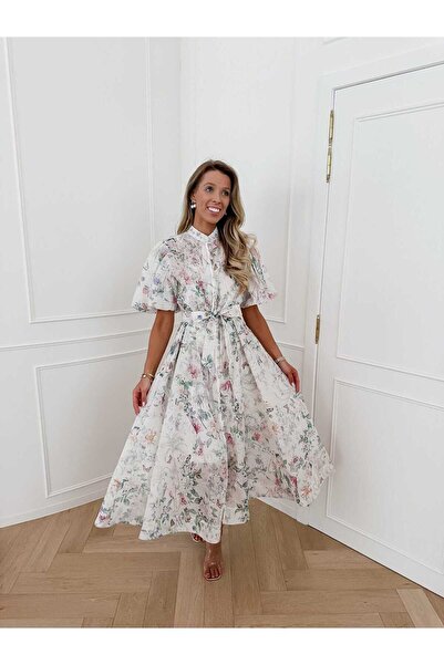Andress Boutique Rochie midi Josephine, Albă