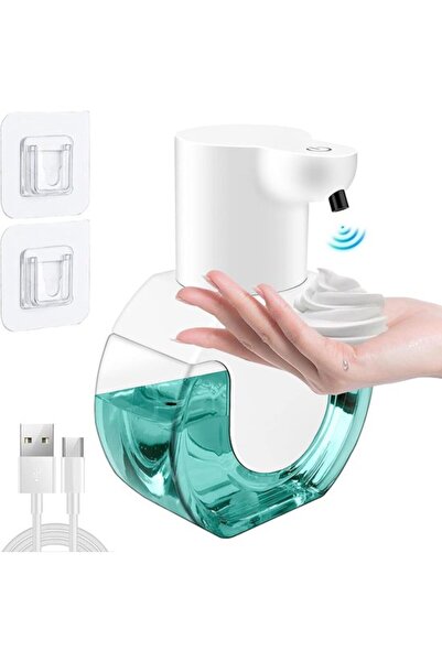 Morvena Picks Dozator automat de sapun, montat pe perete, reincarcabil prin USB