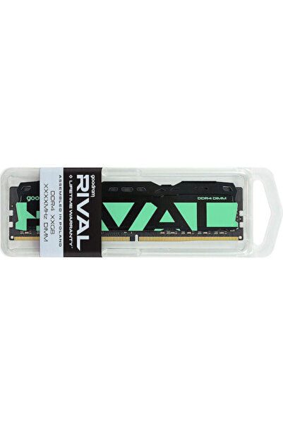 Goodram RIVAL Radiant Green DDR4 με μονάδα 1x8GB και ταχύτητα 3200 για επιτρα...