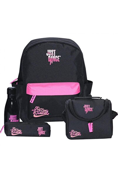 Ubisoft Just Dance 4-in-1 Backpack with Accessory Black/Pink