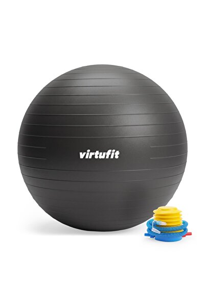 VirtuFit Anti-Burst Pilates Ball Pro 75 cm – Black