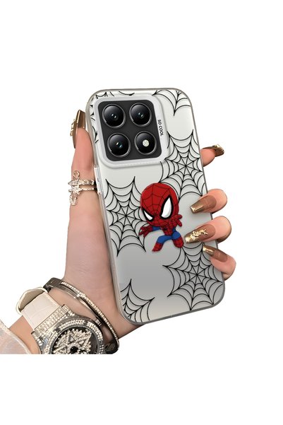 ucuc Xiaomi Mi 14t Compatible Hard Acrylic Back Silicone Edge Lens Protection...