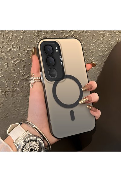 CHICASELUX حافظة صلبة متوافقة مع Vivo Y31/Y21D ذات مظهر حلقي مطبوع، لا تحتوي ...