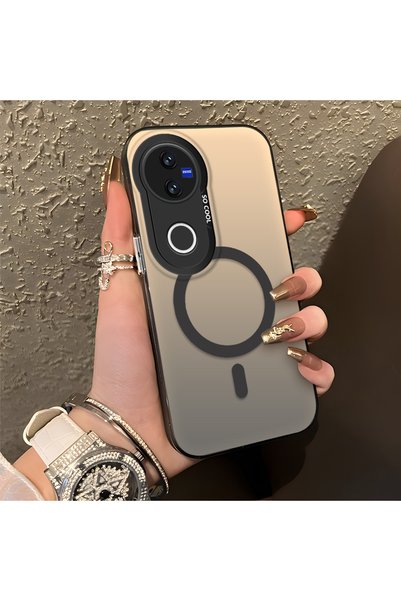 CHICASELUX حافظة صلبة متوافقة مع هاتف Vivo V50 بتصميم حلقي مطبوع، لا تحتوي عل...