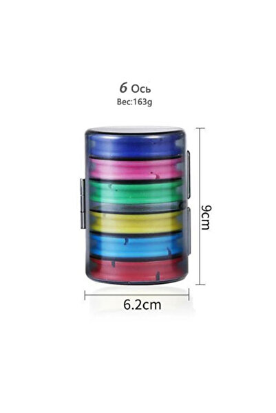 Choice 6 Rainbow Fishing Main Line Box Winding Board High Quality Fishing Box...