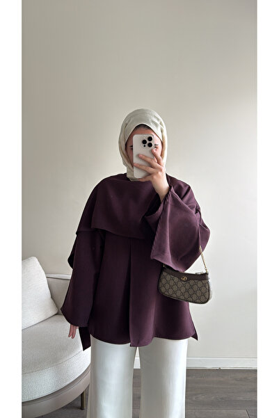ELLA Pelerin Detaylı Tunik