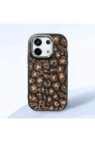 CASEVIBE Redmi Note 13 Pro 5G Uyumlu Şık Modern Leopar Desenli Koruyucu Yumuş...