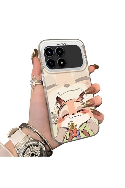 ucuc Xiaomi Redmi K90 5g Compatible Hard Acrylic Back Silicone Edge Lens Prot...