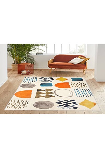Vivense DİJİTAL BASKI YIKANABİLİR HALI, RVG0588 120X180 CM