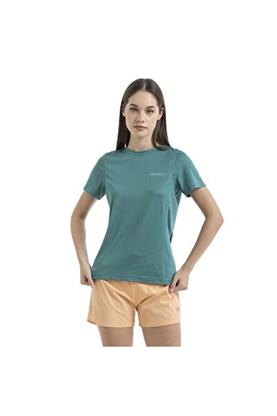 Merrell Tint Kadın Yeşil Koşu Tişört KADIN KOŞU T-SHIRT M23TINT