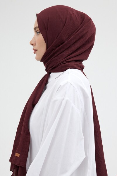 QANU Rami Shawl Burgundy