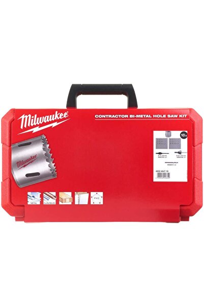Milwaukee Panç BI-Metal Set Contractor Seri 10PC- 4932464719
