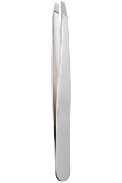 ASKIND 90mm Angled Tweezers, Hair Removal and Eyebrow Shaping Tool, Angled Gr...