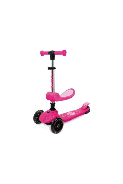 Bloomie Jelly 2in1 3tekerlekli Işıklı Katlanabilir Oturaklı Çocuk Scooter