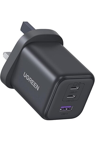 GENERAL يوجرين شاحن USB 45 واط من زابيكس، قابس شحن سريع بـ5 منافذ غان 4 × نوع...