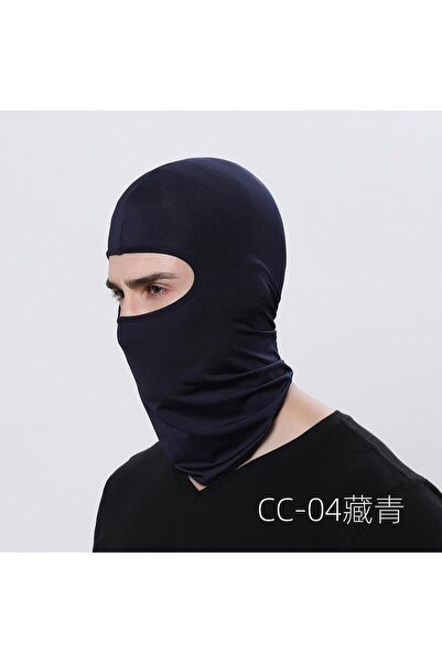 choice2 CC04-Dark Blue Outdoor Cool Sunscreen Balaclava Motorcycle Face Mask ...