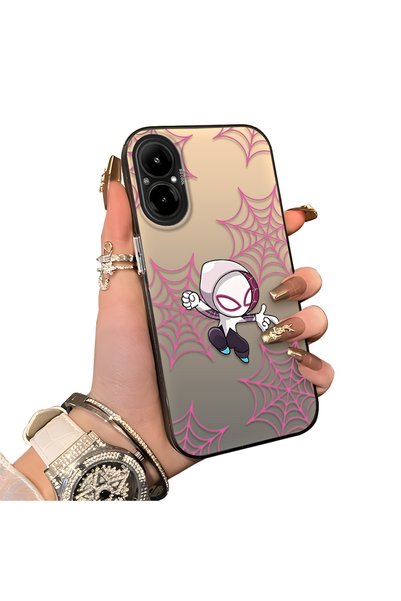 ucuc Realme C67 4g Compatible Hard Acrylic Back Silicone Edge Lens Protection...