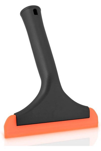 Morvena Picks Ștergător de curățare geamuri și geamuri din silicon negru 19x1...