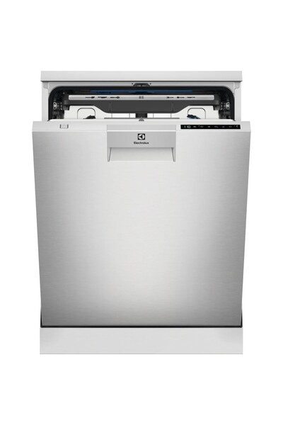 Electrolux ESC87300SX Airdry 9 Programlı Inox Bulaşık Makinesi 14 Kişilik Kap...