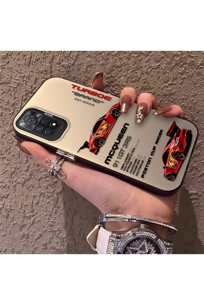 CHICASELUX حافظة سيارة سباق تريند متوافقة مع Redmi Note 11 Pro 4G/5G، غطاء حم...