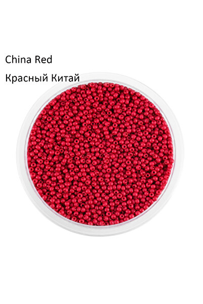 Choice3 2mmx1000pcs China Red 2mm Charm Glass beads Czech Glass Seed Beads Sm...