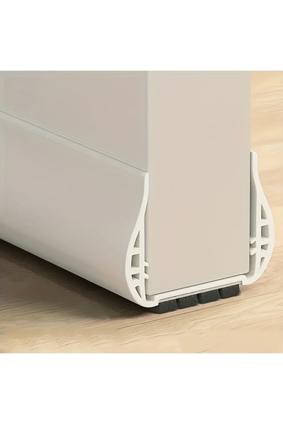 Choice3 White Adjustable Door Draft Stopper for Bottom Seal Dust and Noise In...
