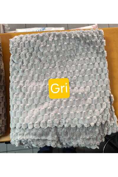 aktartekstil Soft Furry Sofa Cover 170X215 cm Soft Plush Non-Slip Base Sofa C...