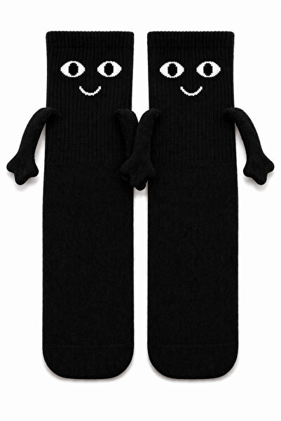 CARNAVAL SOCKS Carnaval Black Unisex Socks Holding Hands