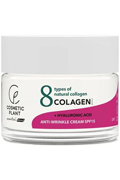 Cosmetic Plant Anti-Wrinkle Day Cream SPF 15 - Collagen Plus, 50 ml