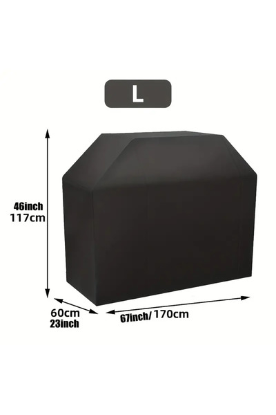 Choice5 170x61x117cm BBQ Cover Outdoor Dust Waterproof Weber Heavy Duty Grill...