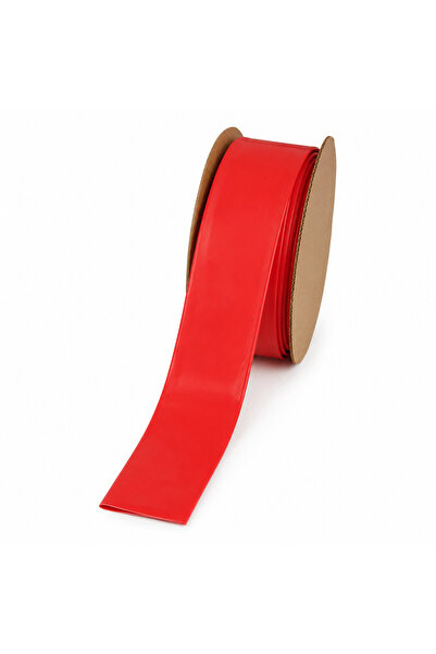 Home Isı İle Daralan Makaron 1 Metre Kırmızı 50 mm