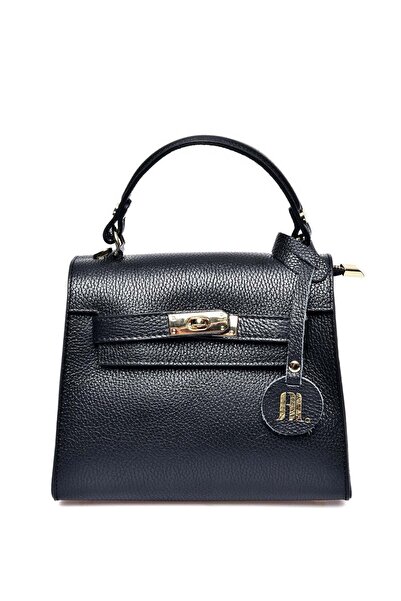 SimpleFind Anna Luchini Geanta piele-Angelina-Negru,Geanta de mana piele natu...