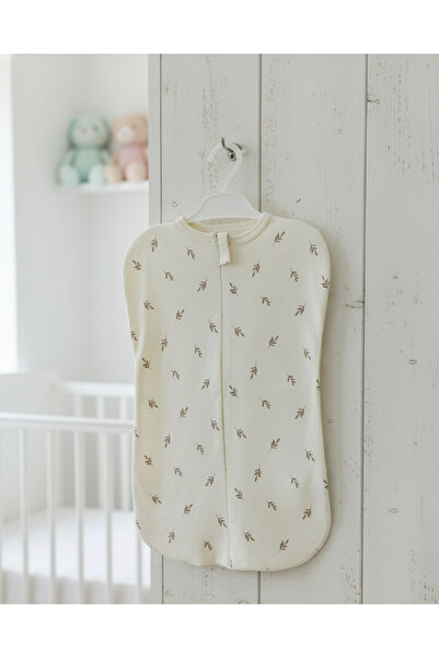 Kidaxi 100% Cotton Organic Patterned Baby Swaddle-Sleeping Bag