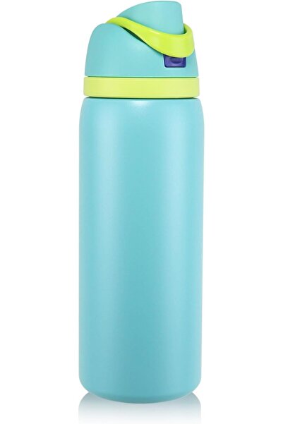 GENERAL Geepowa 1000ml Stainless Steel Insulated Water Bottle with Straw for ...