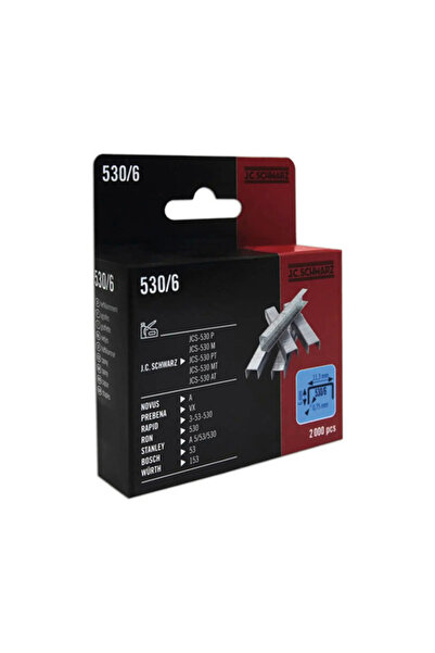 JC Schwarz Capse Zincate Pentru Capsator JC Schwarz, Tip 530, 6 mm, 2000 Bucăți