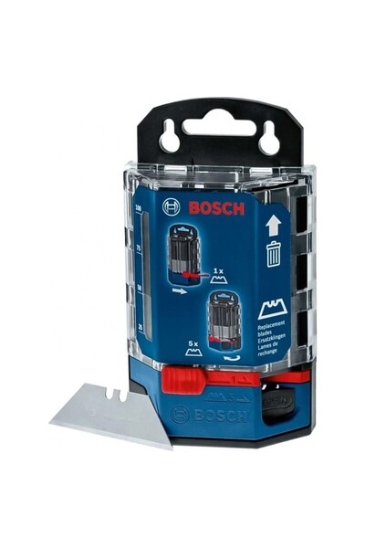 Bosch Profesyonel Maket Bıçağı Yedeği 50 Parça Dayanıklı S2 Çelikten Yapılmış...
