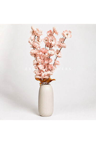 ERHAN FLOWERS YAPAY GÜL KURUSU BAHAR DALI 7 DALLI - DEKORATİF VAZO İÇİ ÇİÇEKL...