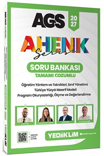 Yediiklim Yayınları Yediiklim 2027 Baskı AGS ÖYT Sınıf Yönetimi TYMM Program ...