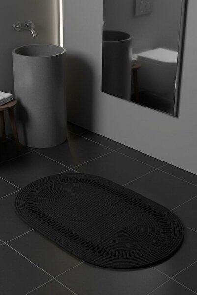 Comfort Craft Τρικοτένιο οβάλ χαλάκι μπάνιου |   Πλενόμενο μοντέρνο χαλάκι δα...