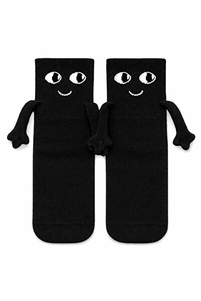 CARNAVAL SOCKS Carnaval Black Children's Socks Holding Hands