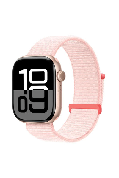 Choice4 S10-42mm 38 40 41mm 107 pink Nylon Loop For Watch Strap 45mm 44mm 49m...