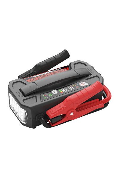 Lokithor Demaror auto J403HD, 10.000A, 64.000mAh, USB-C, Power Bank, LED, Negru